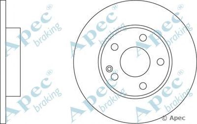 APEC BRAKING dsk2276 -  Тормозной диск